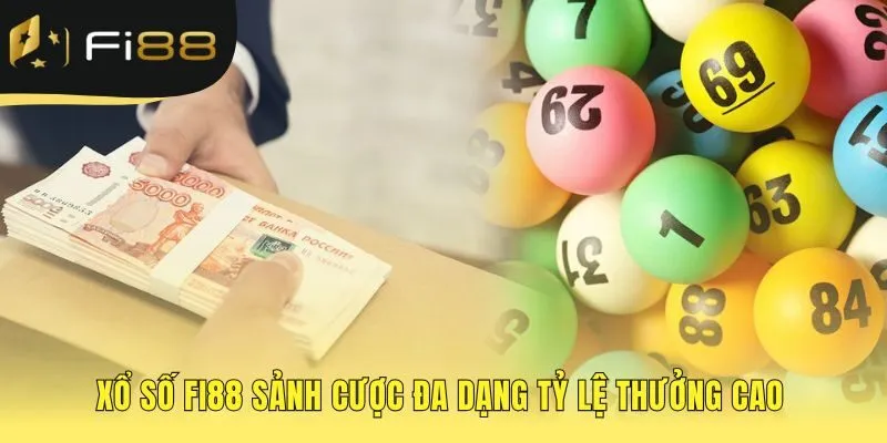 Sảnh Xổ số FI88 quy tụ giải trí chuyên nghiệp